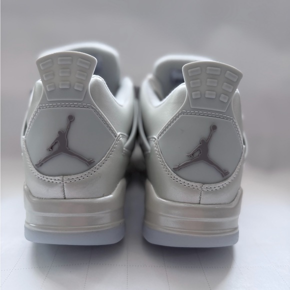 Jordan Light Gray and White Sneakers - Picture 6 of 6